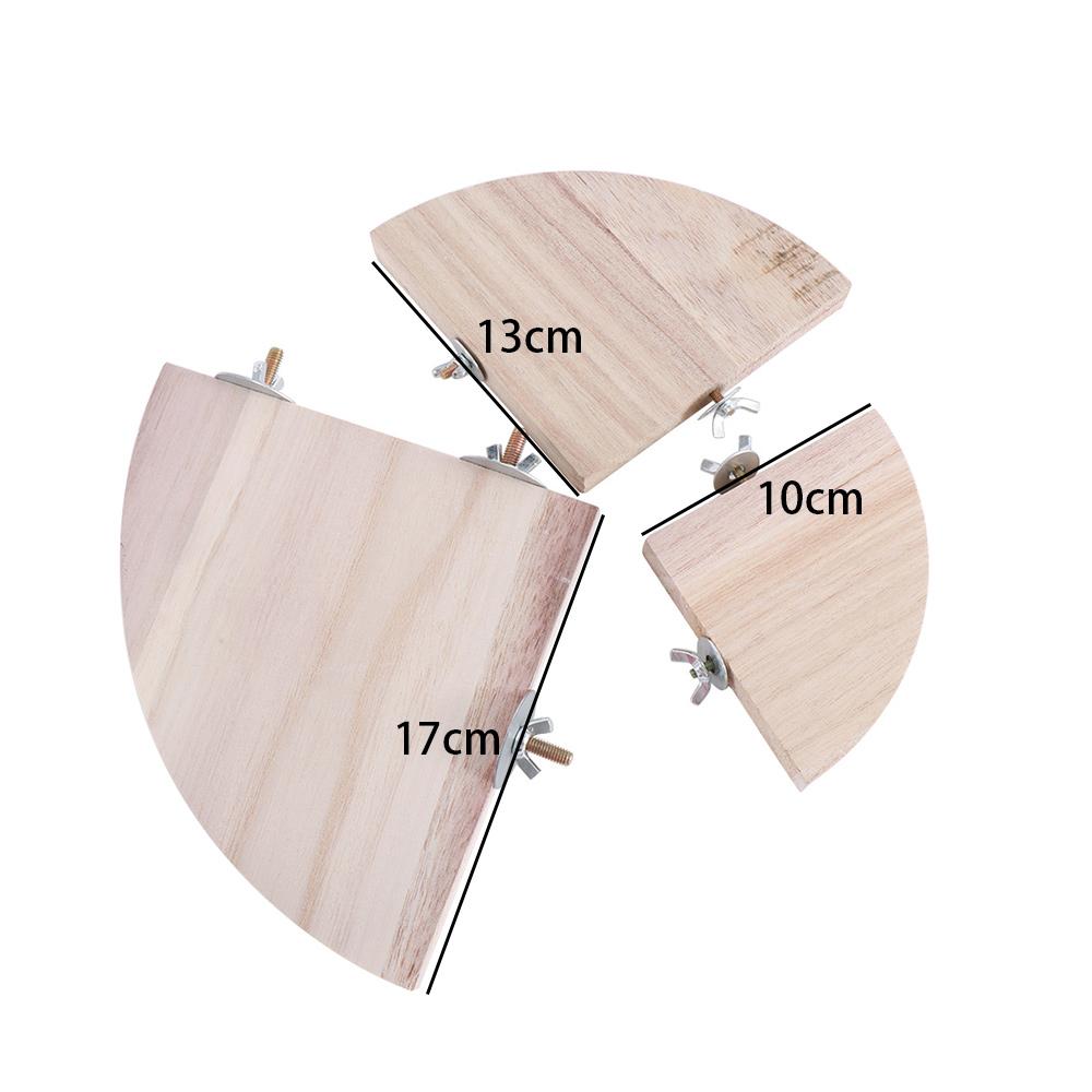 Размеры хомяк крыса для птичьей клетки жердочки подставка стойка игрушка станция доска питомец птица попугай деревянная платформа