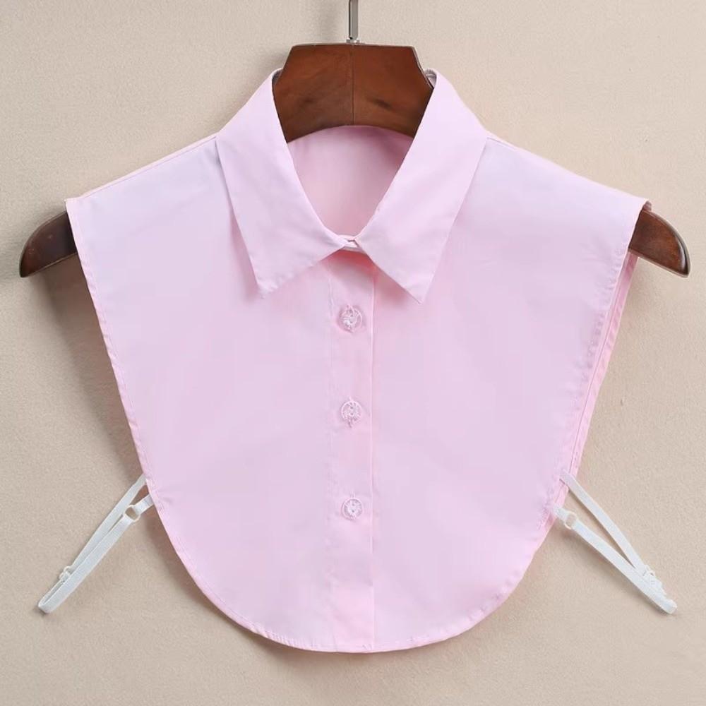 Fashion Half Shirt Style Fake Collar Versatile Detachable Collar Cotton Fake Collar Women Men