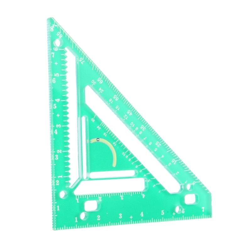 Угломер Рейсмус Угольник стропильный с пузырьковым уровнем Угольник стропильный Инструмент Угольник Многофункциональный инструмент