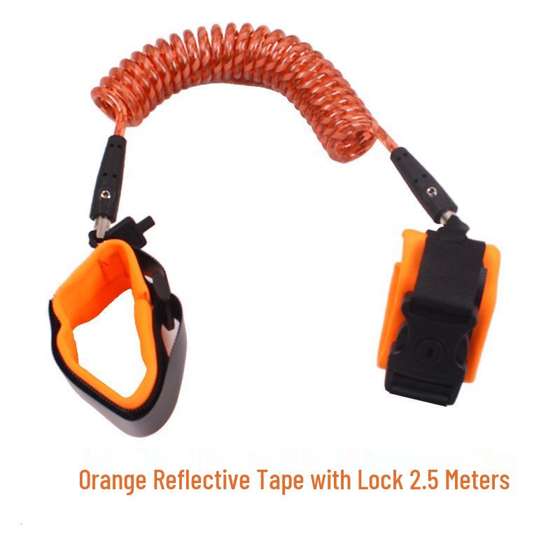 Детский поводок-антипотеря с замком - Вращающийся ключ, Детский браслет, Инструмент для безопасной ходьбы, Веревка от потери