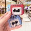 1-10 шт. Винтажный Мини-Диктофон Брелок Ретро Музыкальная Шкатулка Брелок Портативный Коллекционный Подарок Веселый Новинка Дизайн для Ключей и Сумок