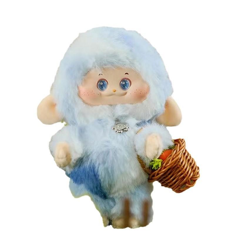 Слепая коробка Пимомо Плюшевая серия Милая виниловая кукла Сумка Настоящий подвеска Коробка Игрушка Настольное украшение Коллекция Детский сюрприз Тайные подарки