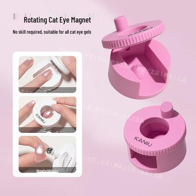 Трансграничный автоматический магнит для нейл-арта: Мгновенный инструмент для создания стрелок «Кошачий глаз» для начинающих