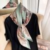 New Style of Literary and Artistic Prints for Women In Autumn and Winter  Warm Scarf Neck Scarf  Floral Gauze Scarf