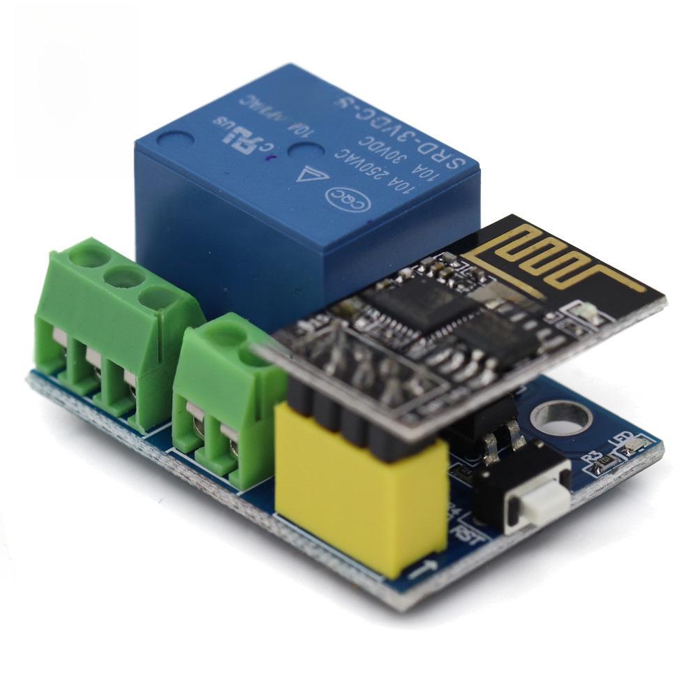ESP8266 ESP-01S WiFi интеллектуальный релейный модуль розетки