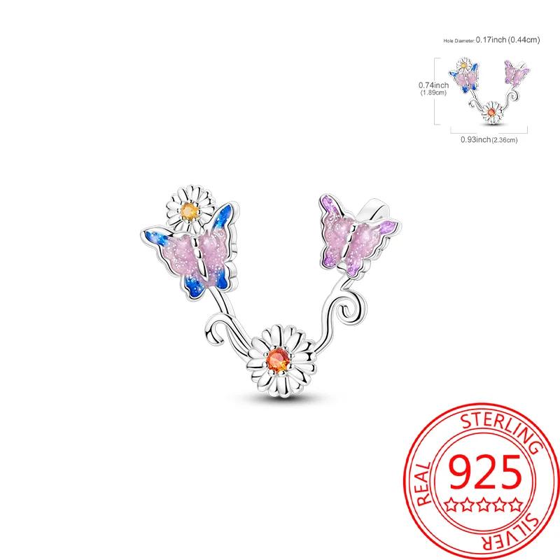 Copper Colorful Tree Of Life Family Charms Heart Flowers Beads Fit Original Bracelets Diy Fine Jewelry Party Gift For Women