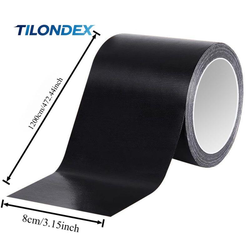 TILONDEX 11.99m RV Roof Repair Tape Rainproof Waterproof Leak Repair Strong Adhesive Roofing Accessory for RVs