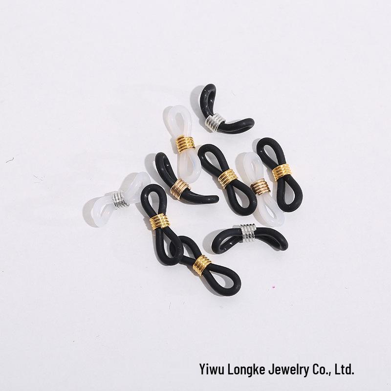 Силиконовый противоскользящий шнурок для очков с 8-образной пряжкой