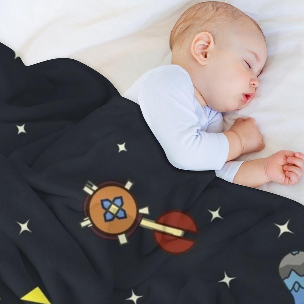 Одеяло-плед Солнечная система Hearthian Термобелье для путешествий Свободное Мягкое Большое Пляжные одеяла