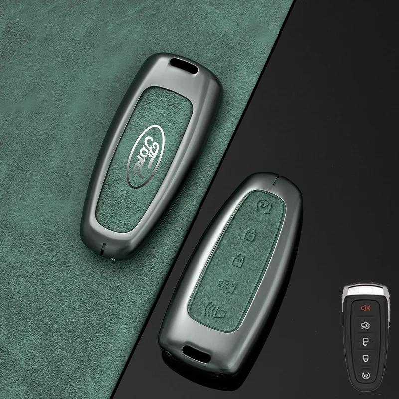 Car Sticker Hot For Ford Car Remote Key Case Cover Fob For Ford Explorer Edge Escape Flex Taurus 2011 2012 2013 2014 2015 Smart