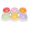 6Pcs Voice Recording Button 30s Recording Dog Training Buzzer for Training Cats Dogs Pink Orange