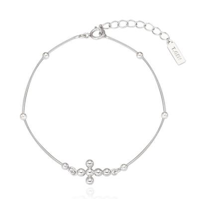 Браслет Glory Dot White Silver Chain Tbesvw06918M