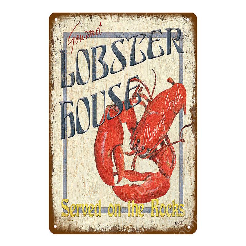 Еда, декор для хлеба, мороженое, молоко, клубника, соленые огурцы, вафли, металлические жестяные вывески, винтажный постер, настенная художественная табличка YI-010