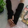 Women Half Finger Gloves Fingerless Arm Warmers Fingerless Gloves Comfortable Breathable Women Gloves