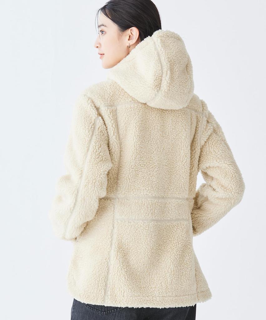 LL Bean Mountain Pile Fleece US Fit Size Alloy 1000043954 Women's Hoodie, Regular, XS, Gray,