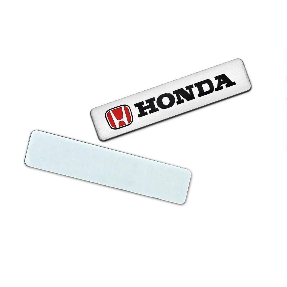 2025 Hot 3D Meta Car Sticker Auto Door Shield Emblem Car Body Badge Sticker For Honda Civic FIT Odyssey City Concept S1 Vezel XR