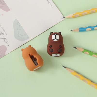 Творческий Capybara карандаш точилка карандаш режущие инструменты школьные принадлежности канцелярские принадлежности для учеников класс учитель награды подарок