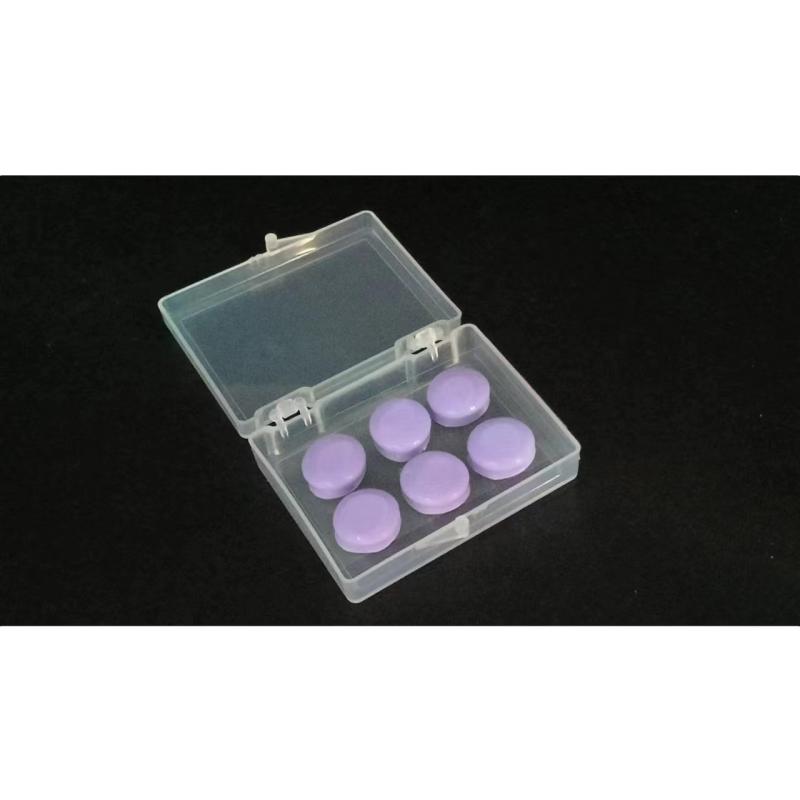 6Pcs/Box Silicone Mud Children Adults Sleep Earplugs Sound Insulation Noise Reduction Anti-Noise Swimming Waterproof Earplugs