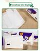 Wei Yi Mei 3-Ply Facial Tissues, 96 Packs of 100 Sheets each, Thickened for Hotels