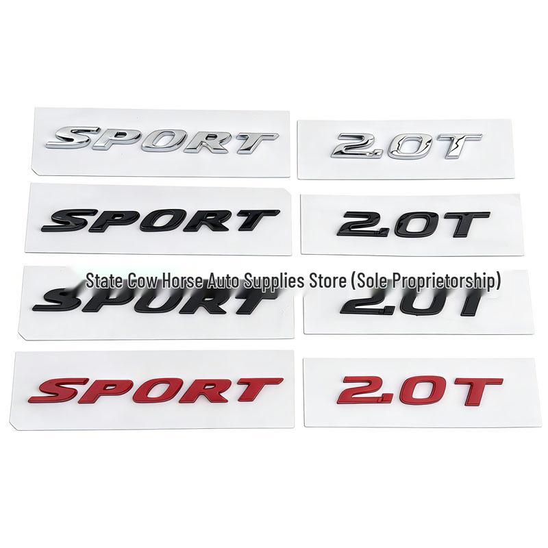 Rear Emblem Car Sticker for Volkswagen Passat, Lavida, T-Cross, Tayron, and T-Roc