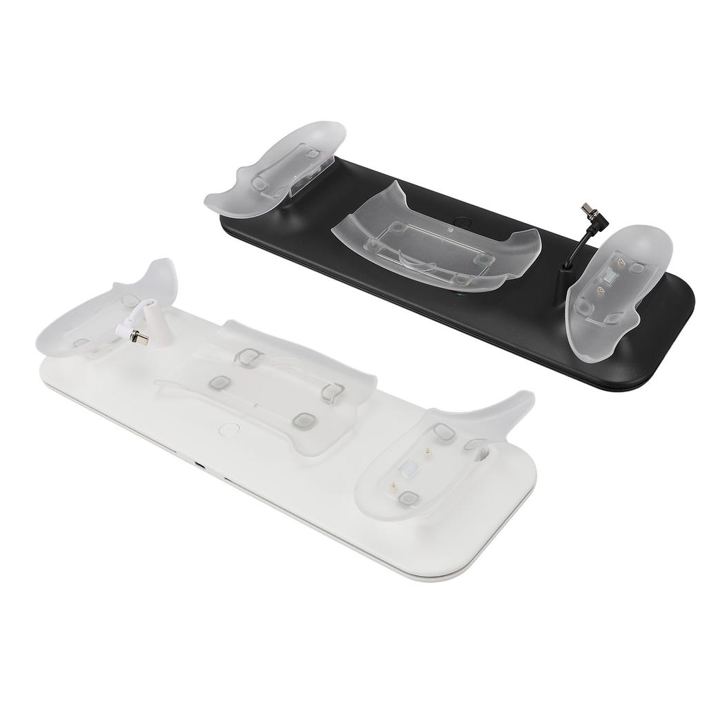 Зарядная станция для контроллера VR-гарнитуры с магнитными контактами и RGB-подсветкой