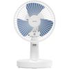 Электрический настольный 2 уровня воздушного потока Угол вверх и вниз Вращающийся Синий [Yamazen] Вентилятор, Вентилятор, Маленький, Поворотный, Регулировка, Регулировка, Переключатель, YDS-EJ18(К)