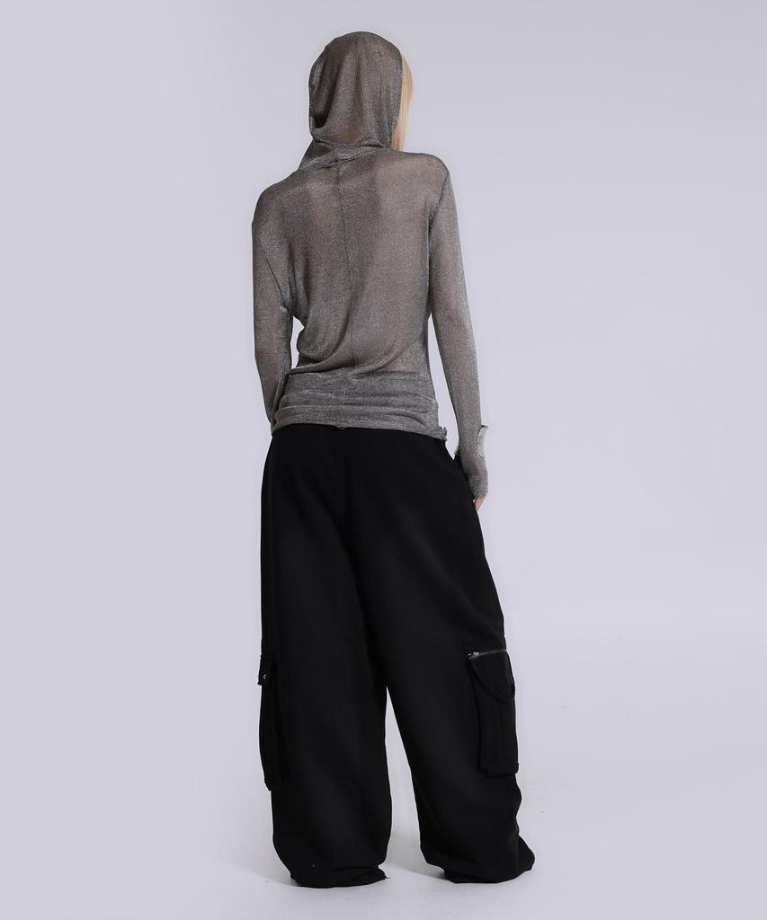 Jeidideuleondeon (U) Cargo Xl Monster Joggers Black