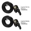 Extra Strong 300/500cm Ratchet Lashing Straps Polyester Webbing Secures Heavy Loads During Shipping for Moving Logistics