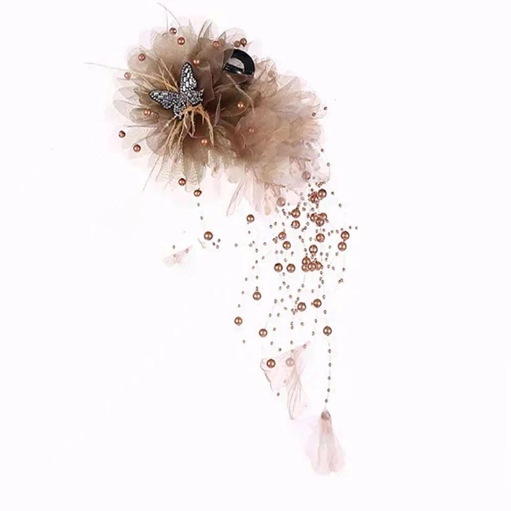 Большая заколка-кисточка, заколка-краб, элегантные заколки-бантики для девочек, женщин