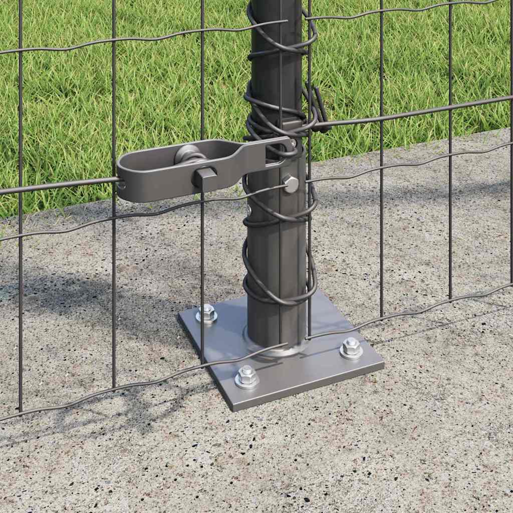 Welded Wire Fence with Concrete Foundation 10 x 1.4 m (W x H)