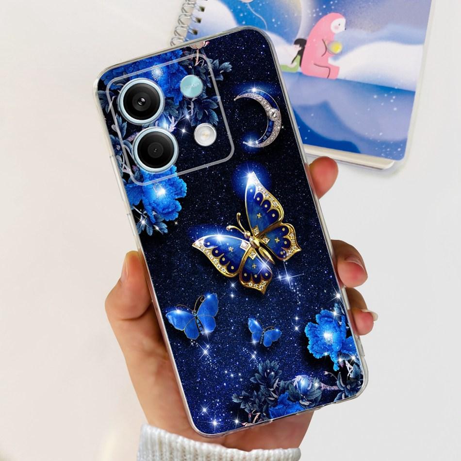 For Xiaomi Redmi Note 13 4G Case Redmi Note 13 Pro 4G Global Cute Soft Silicone TPU Slim Cover For Redmi Note13 13Pro 4G