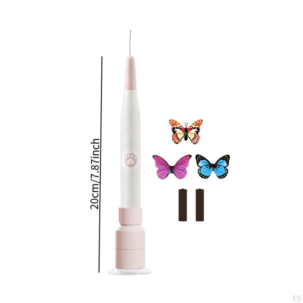 Cat Teaser Automatic Moving Game Play Rod for Exercise Indoor Cats