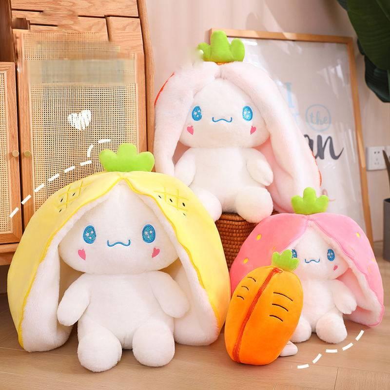 Fun And Colorful Fruit Dog Toy Cute And Huggable Pp Cotton Filling