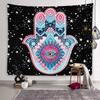 Гобелен в стиле бохо, мистика, красочный креативный дизайн, узор, гобелен, украшение для гостиной, спальни, фон, ткань, тапиз