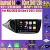 Автомобильное радио Android 14 Carplay для KIA Cee'd CEED JD 2012 2013 - 2018 Навигация Мультимедийный проигрыватель Стерео 5GWiFi+4G SIM BT видео