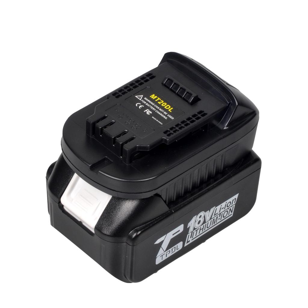 Compatible with 18-20V Lithium Batteries: DeWalt, Makita, Milwaukee, Craftsman, Ryobi, Bosch, Black & Decker