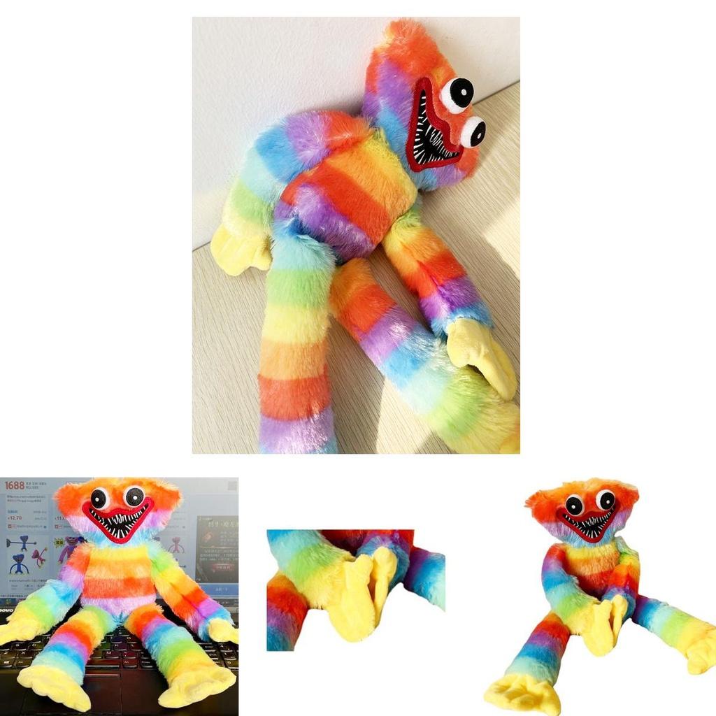 Плюшевая игрушка Радужный Хагги Вагги - Вдохновлена игрой Poppy Playtime Мягкая и Высококачественная
