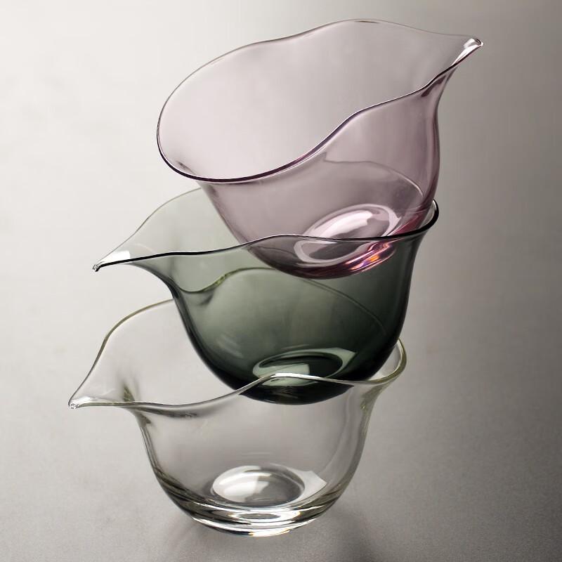 Diller Pink Gourd Glass Tea Pitcher