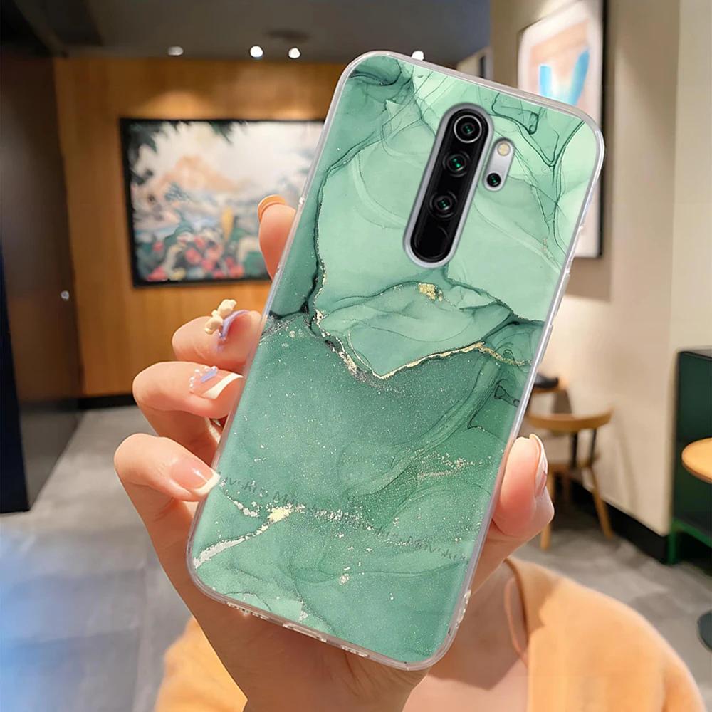 Чехлы из ТПУ для Redmi Note 8 Pro Чехол Прозрачный Красивые Цветы Легкий Чехол для Xiaomi Redmi Note8 Pro Корпус Телефона Fundas