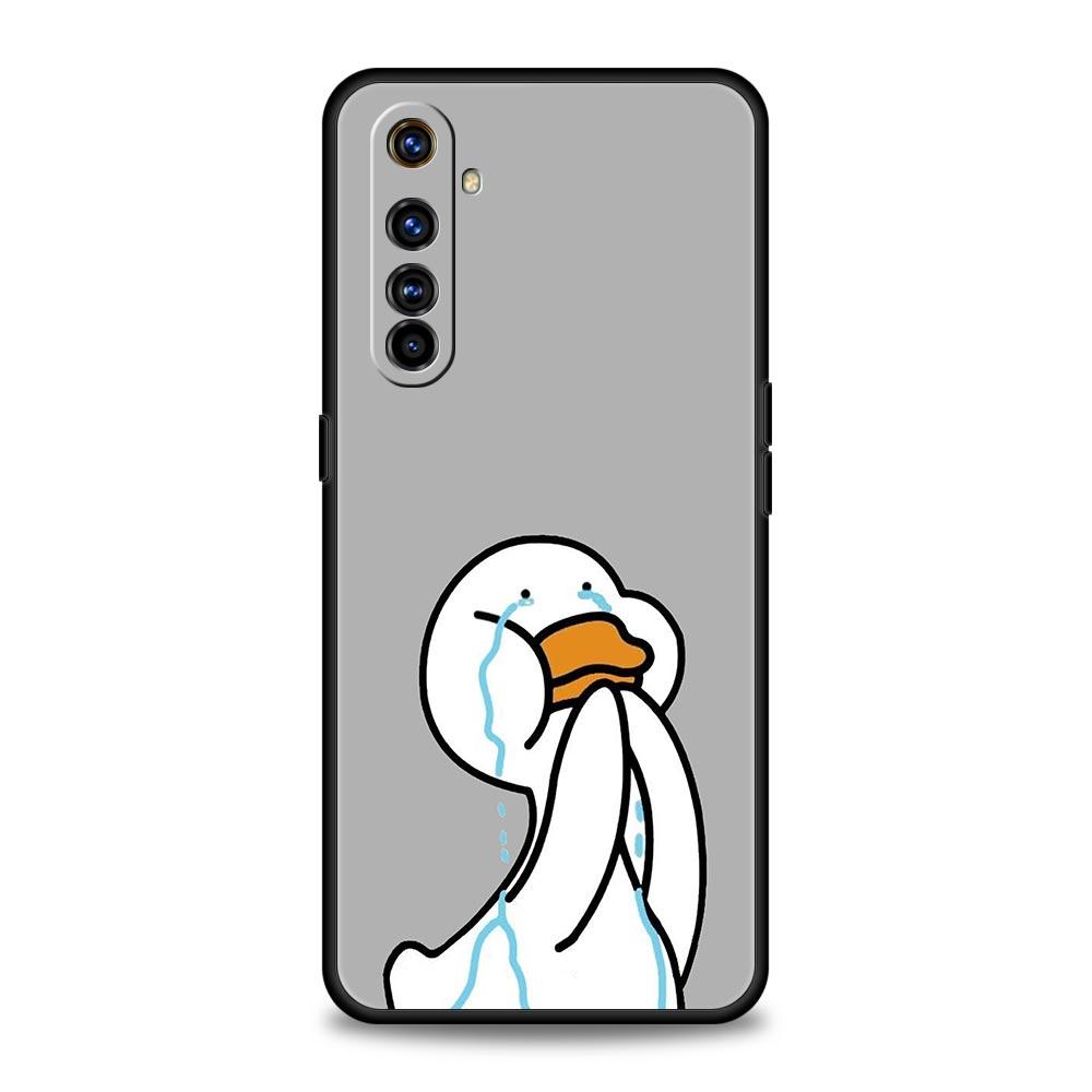 Смешной Милый Утенок Модный Чехол Для Realme 16 15T 14 13 12 11 10 4G 9 8 5G Pro Plus C21 C25 C35 GT5 GT3 GT2 Neo 2 3 3T 5 Чехол