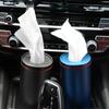 Creative Car Tissue Box Holder Frosted Aluminum Alloy Cup Holder Paper Towel Holder Auto Interior Accessories