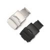 Универсальная пряжка для часов с двойным нажатием, безопасная складная застежка для часов из нержавеющей стали для часовщика