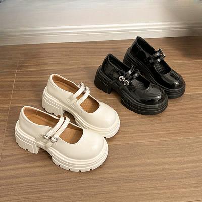 Женская обувь Обувь на платформе Женские туфли на толстой подошве Лоферы Туфли на высоком каблуке