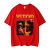 Графические футболки рэпера The Weeknd Унисекс Женская одежда Хип-хоп Мода Футболка с коротким рукавом Высококачественный Хлопок Оверсайз Футболка
