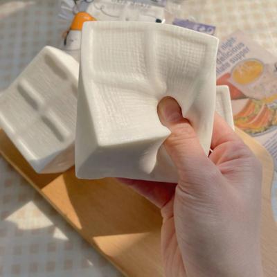 Игрушка-сквиш из тофу, снимающая стресс, толстый мягкий мячик-антистресс, веселая сенсорная игрушка, гаджет для снятия напряжения для детей