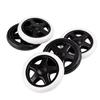 Wear-resistant Shopping Cart Wheels Replacement Travelling Trolley Caster Tire Wheel  Portable
