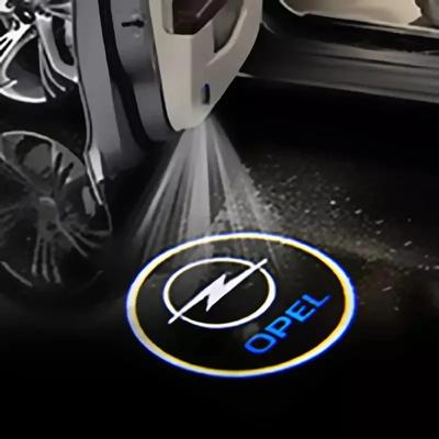 Светодиодный проектор логотипа на дверь автомобиля, лазерный проектор, подсветка приветствия для Insignia Astra J G K B Corsa Zafira B Mokka Meriva