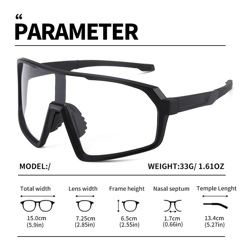 Велосипедные очки Фотохромные солнцезащитные очки Мужские Женские Горный велосипед Дорожные очки Новые Велосипедные очки для езды Спорт на открытом воздухе Походные очки