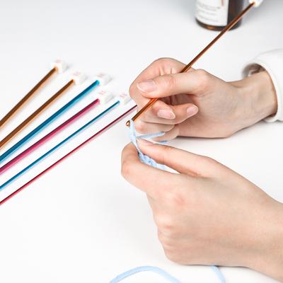 1 шт., длинные иглы для свитера, алюминиевые ткацкие инструменты, тунисские афганские крючки для вязания крючком 2,5 мм-8 мм