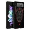 Чехол для телефона Samurai Oni Mask для Samsung Galaxy Z Flip 3 4 5, складной чехол для Samsung Z Flip3 Flip4, жесткий чехол-бампер для ПК